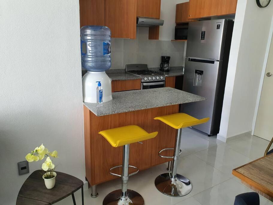 Departamento De Lujo En Manzanillo, Planta Baja Frente A La Alberca Apartment Exterior photo